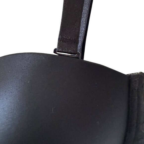 Torrid Curve Bombshell Everyday Strapless Bra 36DDD Black Lace Multiway Straps - Picture 10 of 16